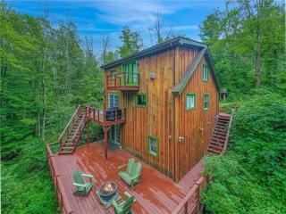 Colonels Cabin Sauna, Fireplace, Mountain Views - Lanesville - 8