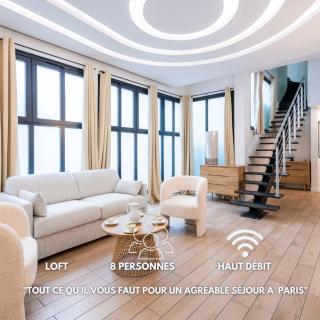 Magnifique Loft Le Brando - 3 Chambres - 2 Salles de Bain - 10 personnes - Proximité parc des Expositions - Parijs - 0
