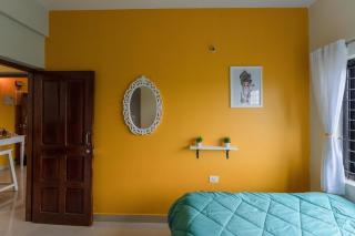 Mustard House 1BHK, Siolim by Lazy Daze Stays - Siolim - 5