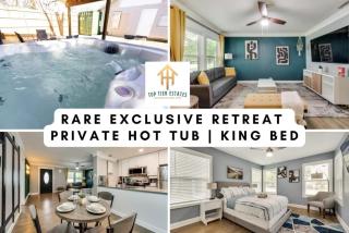Rare Exclusive Retreat Private Hot Tub King Bed - 0