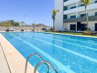 Depa con alberca a 5min de Playa Cerritos - Marina C 510 - Mazatlán - 6