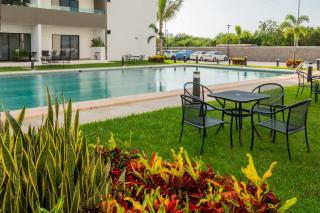 Depa con alberca a 5min de Playa Cerritos - Marina C 510 - 2