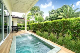 Oxavia Garden Oasis in Nai Harn - Your Private Tropical Garden with 3 Cabins and Jacuzzi - Rawai Beach - 9
