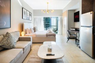 Stylish Jlt Studio Lake View Poolmarina Walk - Dubaï - 2