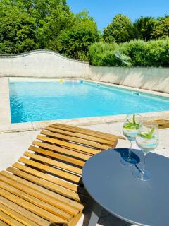 Gîte Romarin bain nordique jacuzzi l'ecrin de verdure - 8