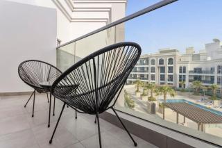 Silkhaus luxurious studio in Art Gardens with gym access - Dubái - 3