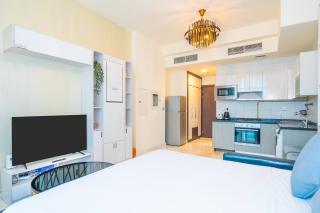 Stylish Studio Bayz Danube Burj Khalifa View Pool - 1