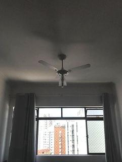 Quarto e sala Boqueirão quadra da praia - Santos - 4