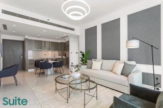 Breathtaking Elegance 1Bedroom in Emaar Beachfront - 8