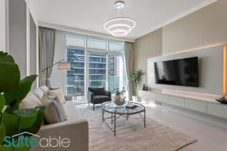 Breathtaking Elegance 1Bedroom in Emaar Beachfront - 0