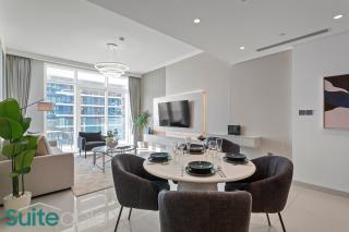 Breathtaking Elegance 1Bedroom in Emaar Beachfront - 4