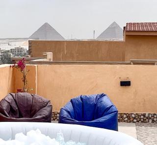 Boho Getaway with Pyramids View & Jacuzzi - Giza - 2
