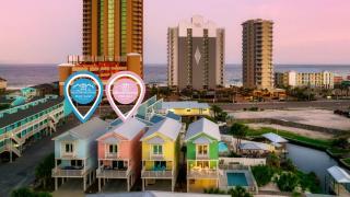 Summer Combo Bungalows w Pool & Dock! Near Beach! - Gulf Shores - 0