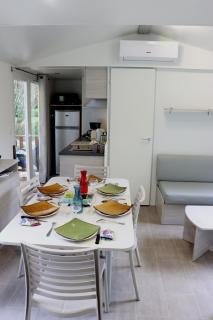 Mobile home 6P XL Climatisation TV WIFI parcelle XXL au calme - Ivry-la-Bataille - 8
