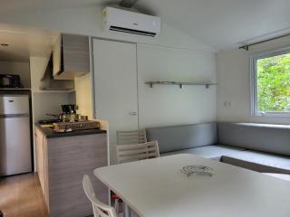Mobile home 6P XL Climatisation TV WIFI parcelle XXL au calme - Ivry-la-Bataille - 7