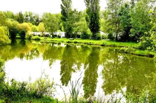 Mobile home 6P XL Climatisation TV WIFI parcelle XXL au calme - Ivry-la-Bataille - 5
