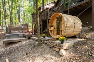 Hot Tub Private Sauna Fire Pit & Pool Access - Hedgesville - 5