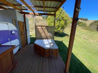 Vintage Caravan Retreat Outdoor bath Ruapehu Unique Stays - Taumarunui - 7