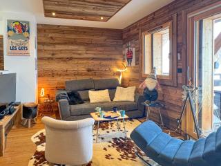 Bel appartement aux Gets avec sauna, jacuzzi et Wi-Fi - FR-1-671-289 - Les Gets - 9