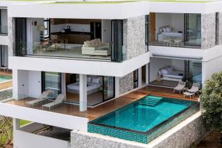 Villa Serenity Bay, Modern 4-BR Partial Sea View villa - Amphoe Koksamui - 0