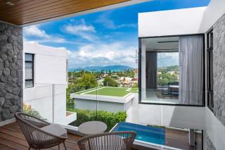 Villa Serenity Bay, Modern 4-BR Partial Sea View villa - Amphoe Koksamui - 7