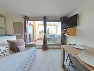 Appartement 2 piéces 4 couchages ULYSSE PORT LEUCATE NATURISME PL080-TB38 - Leucate-Plage - 9