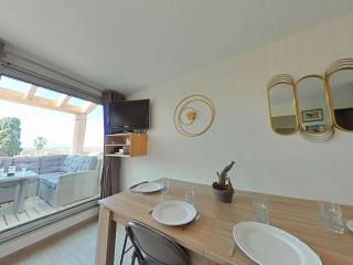 Appartement 2 piéces 4 couchages ULYSSE PORT LEUCATE NATURISME PL080-TB38 - Leucate-Plage - 8