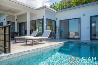 Villa Alamanda 3br Private Pool & Sea View - Amphoe Koksamui - 9