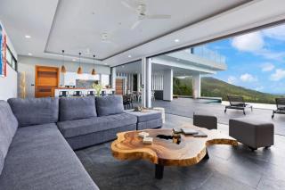 Luxury Villa Jungle Sea View 4br Private Pool - Chaweng - 7