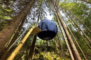 Hanging treehouse farmstay - 0