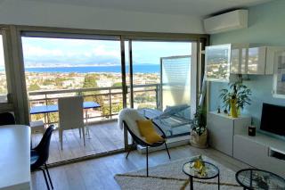 Lovely studio for 2 - panoramic view - Antibes - 8