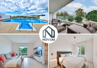 Elegant 2 BDRM Minimalist Apt w Pool & BBQ - Marbella - 0