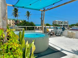 Casa Sofía Wabi Sabi Apt with Rooftop, Walk to Beach - Luquillo - 8