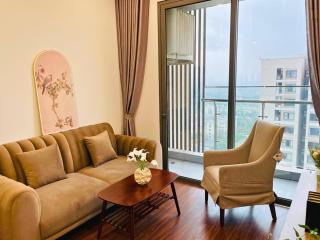 Sunny Deluxe Apartment 1-bedroom And 1-living Room Free Gym - Gia Lâm Pho - 8