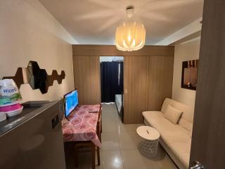 Shore 2 Beds with Balcony&fast Wifi Netflix MOA complex 834 - Manille - 0