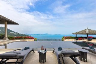 Thai Palace 5br Private Pool Panorama Sea View - Koh Samui - 9