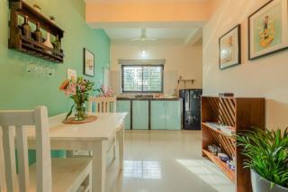 Sage Blush Cozy2BHK in Siolim by Lazy Daze Stays - Siolim - 3