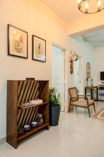 Sage Blush Cozy2BHK in Siolim by Lazy Daze Stays - Siolim - 2