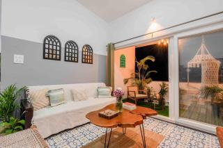 Skyline Spacious 1BHK in Siolim by LazyDazeStays - Siolim - 7