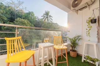 PastelHouse 2BHK in Siolim By Lazy Daze Stays - Siolim - 3