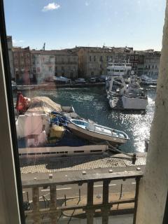 Studio climatisé - Vue canal Royal - Sète - 5