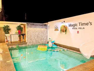 Magic Time's Pool Villa เมจิก ไทม์ พูลวิลล่า - Ban Huai Yai - 3