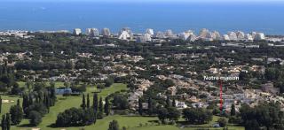 Jolie villa avec piscine et vue panoramique sur le golf - 5