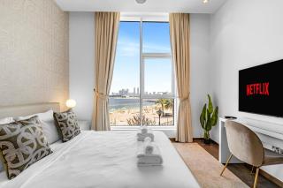 Luxurious and spacious 3 Bedroom Apartment TIARA Residence with private Beach&Pool, Burj and Atlantis Sea View - 5