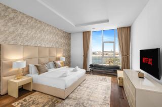 Luxurious and spacious 3 Bedroom Apartment TIARA Residence with private Beach&Pool, Burj and Atlantis Sea View - 9