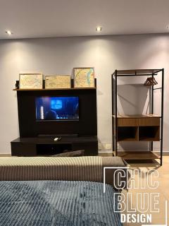 Chic Blue Design com Vaga de Garagem - São Paulo - 2