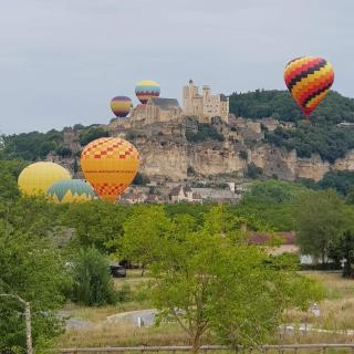 Chambres d'hôtes BELLE-VUE -Vue sur château - Castelnaud La Chapelle - 7