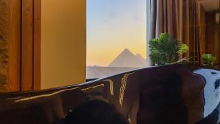 Pyramids moon Tower - Il Cairo - 1