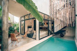 Jungle Rooftop Round Villa -Priv Pool-Bathtub 2A - Tulum - 9