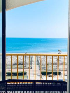 Bella vista ,accès direct plage, front de mer, vue mer panoramique - Le Barcarès - 8